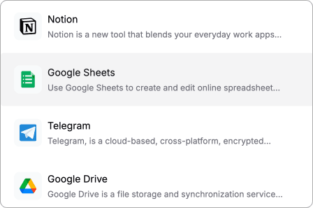AI integrations