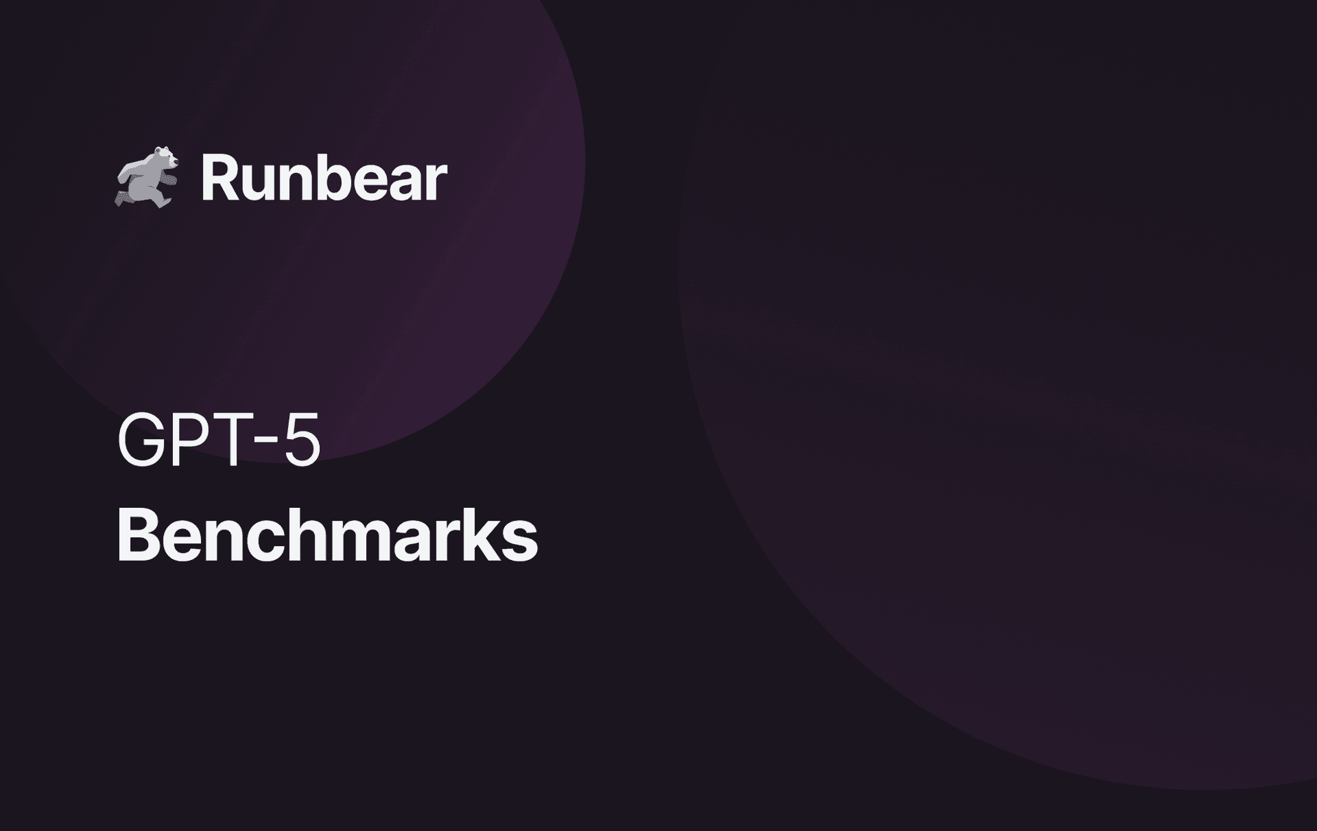 GPT-5 Benchmarks