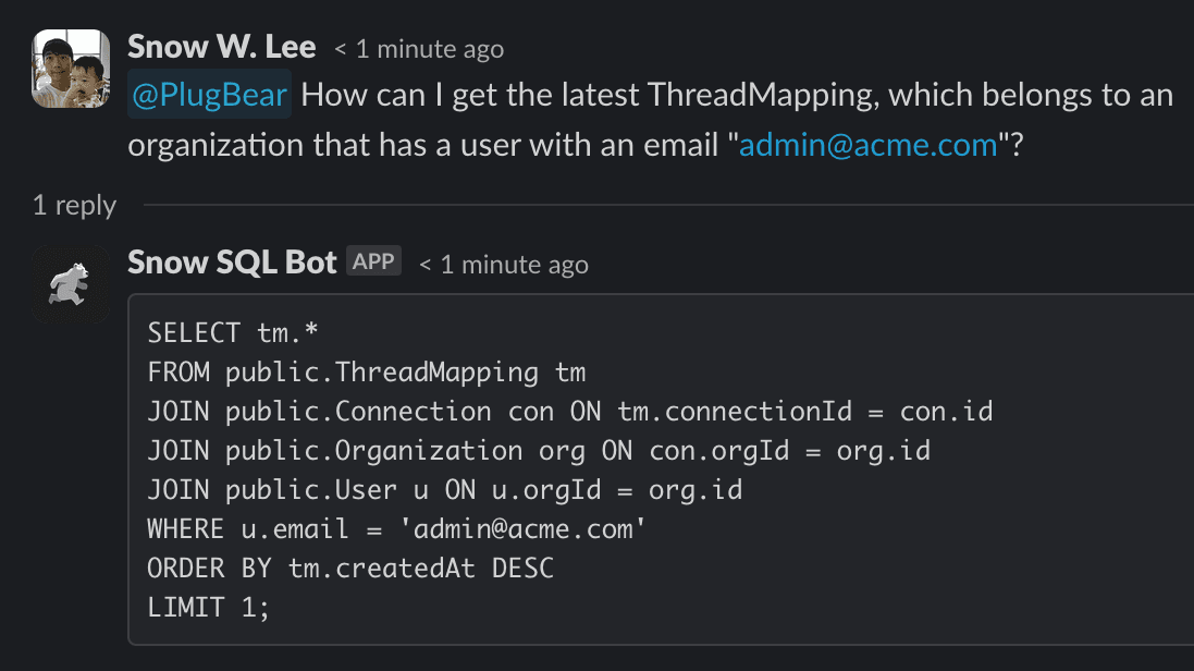 SQL Assistant: How to Build SQL Assistant in Slack or Microsoft Teams without Coding