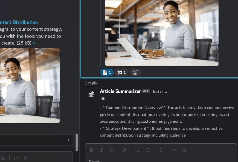AI-Powered Web Page Summarization for Slack