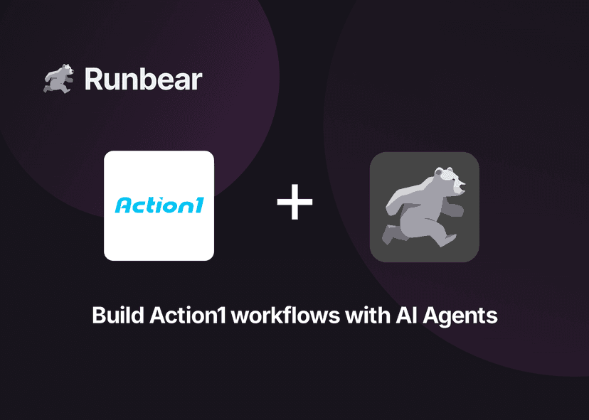 Build Action1 workflows with AI Agents