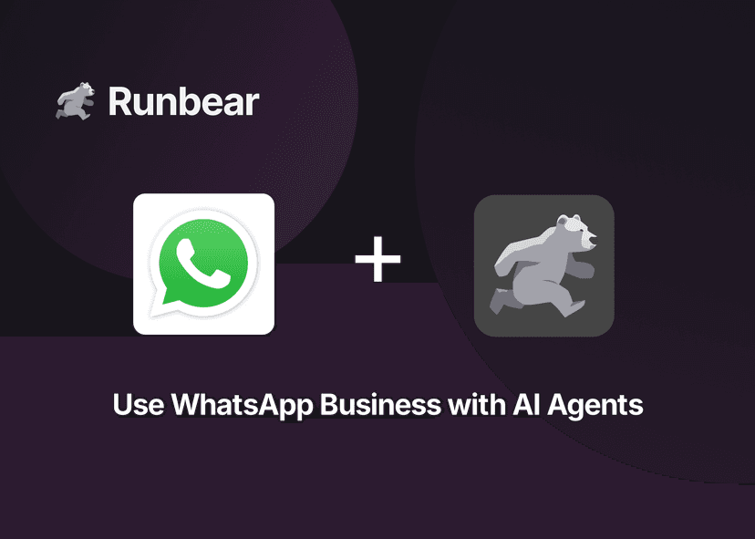 Integrate WhatsApp Business with AI Agents