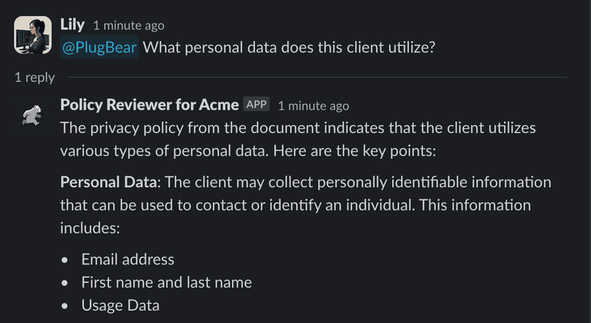 AI assistants for each client