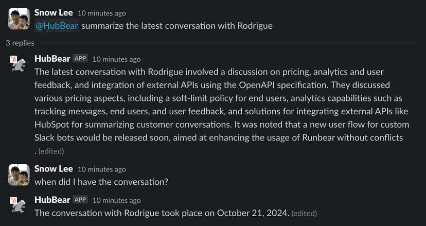 Building Custom GPT Powered by HubSpot in Slack